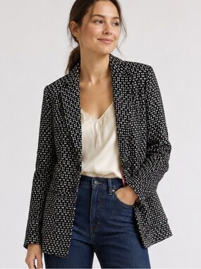 Anthropologie Filipa Blazer Jacket in Black